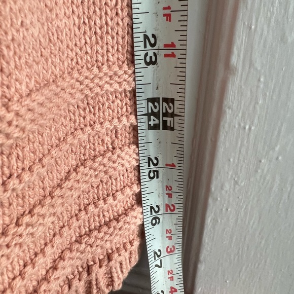 Old Navy Long Peach Cardigan Duster Large - Picture 7 of 8